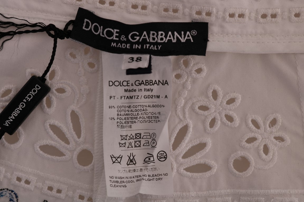 Dolce &amp; Gabbana Majolica Broderet Capri Elegance