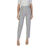 Vila Clothes Gray Recycled Polyester Jeans & Pant