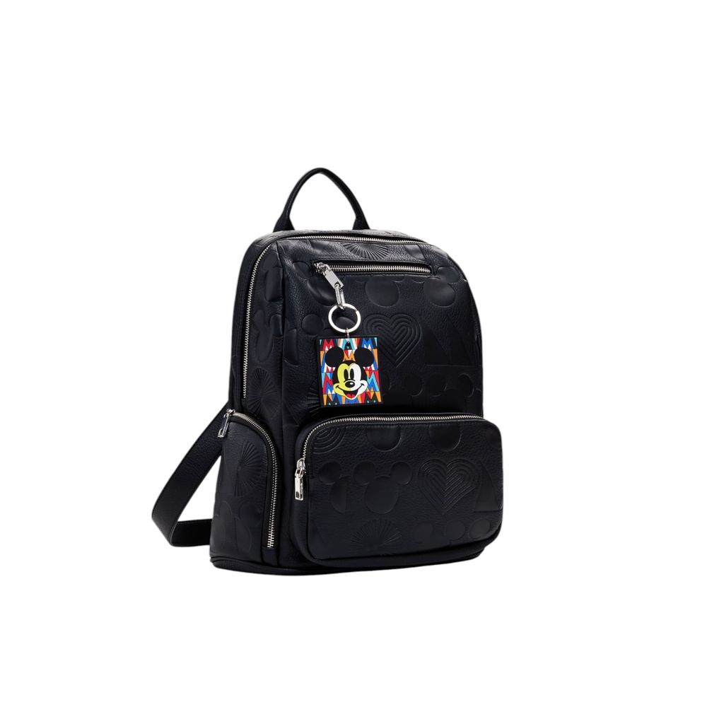 Desigual Black Polyethylene Backpack