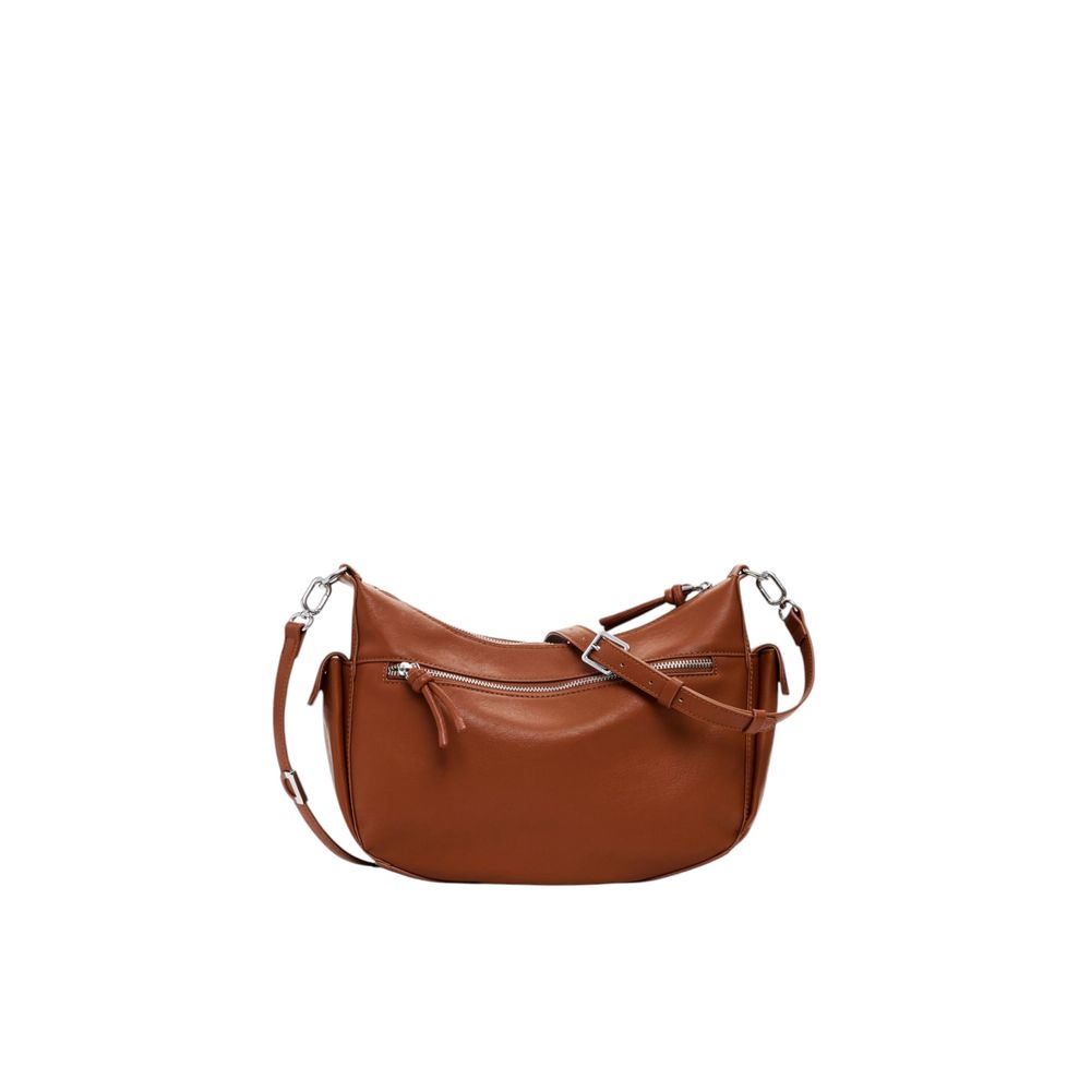 Desigual Brown Polyethylene Handbag