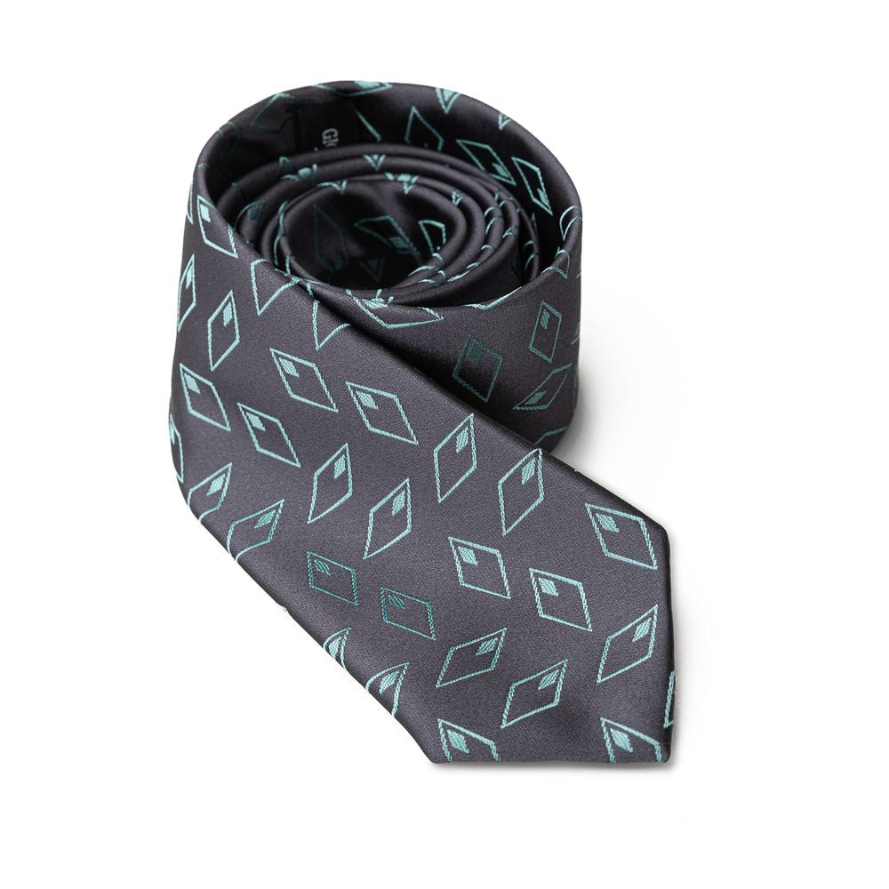 Giorgio Armani Gray Silk Ties & Bowty