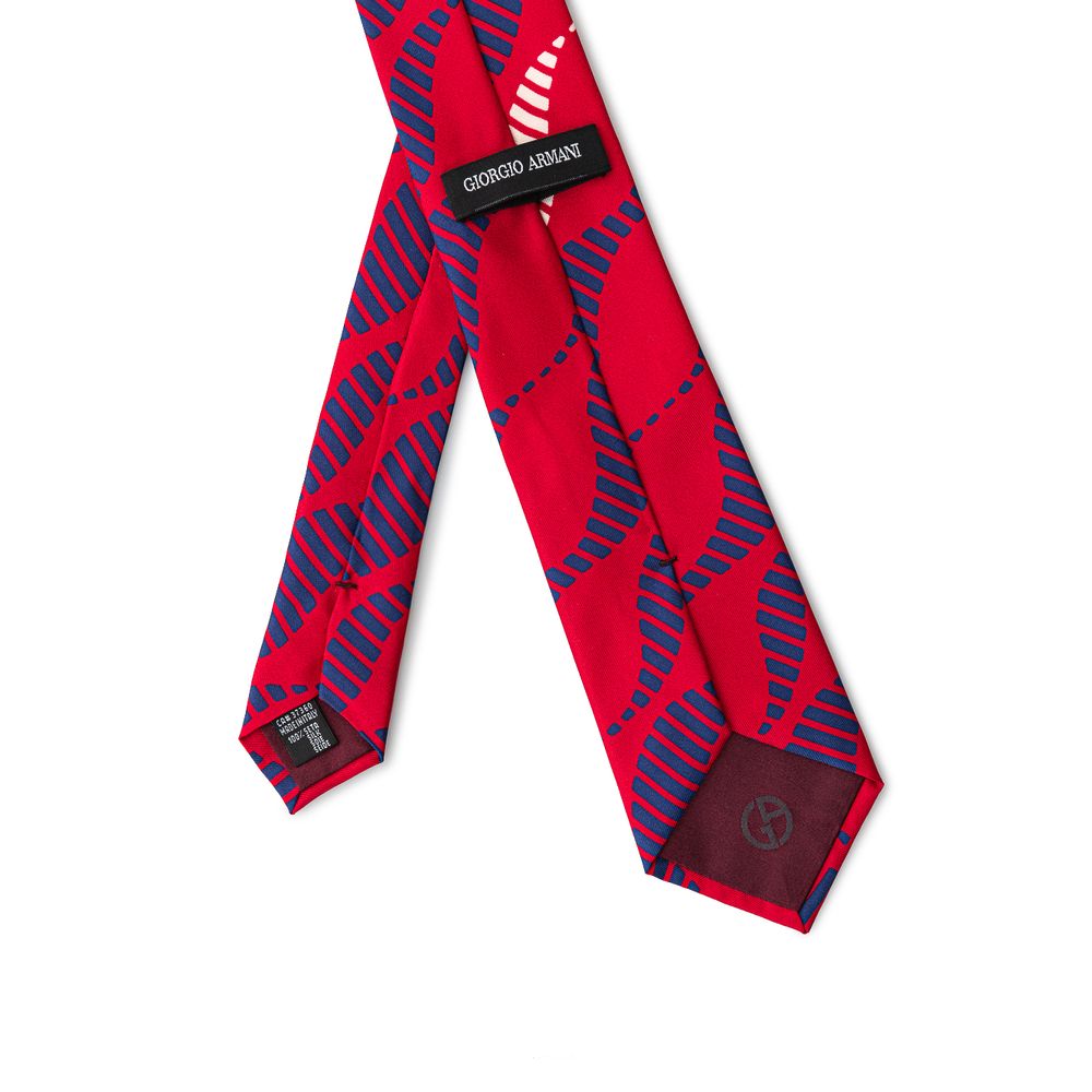 Giorgio Armani Red Silk Ties & Bowty