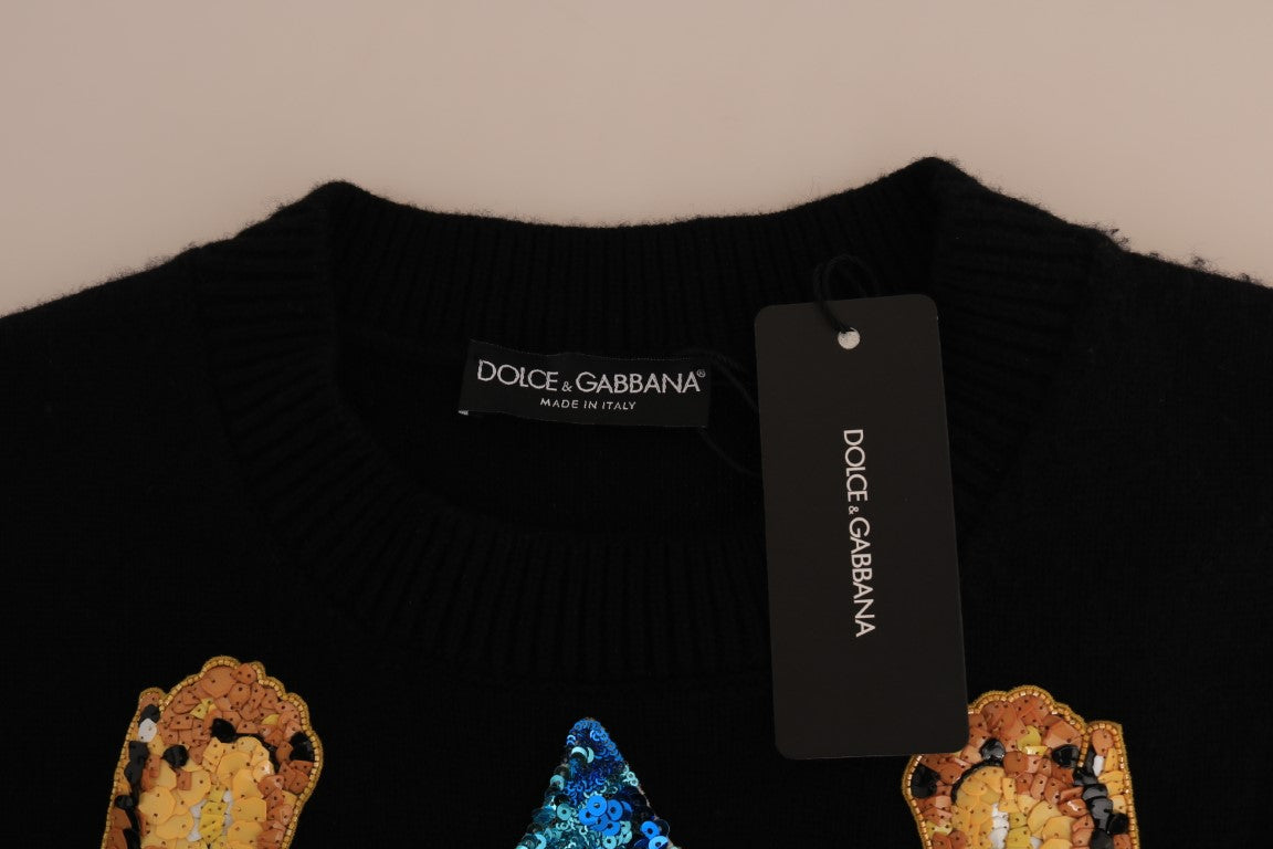 Dolce &amp; Gabbana Enchanted Elegance Cashmere Sweater