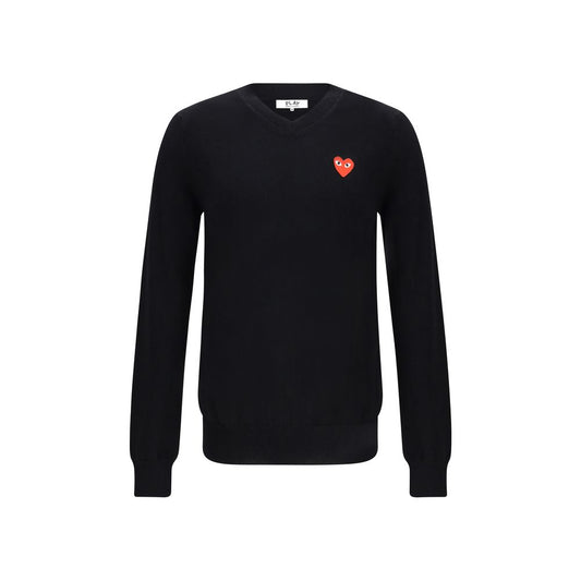 Comme Des Garçons Play Logoed Sweater