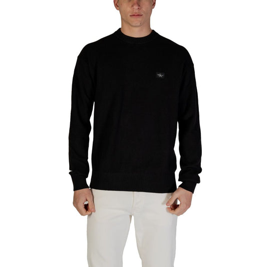 Calvin Klein Jeans Black Cotton Sweater