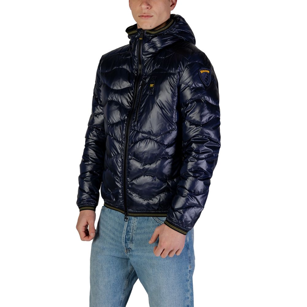 Blauer Blue Polyamide Jacket