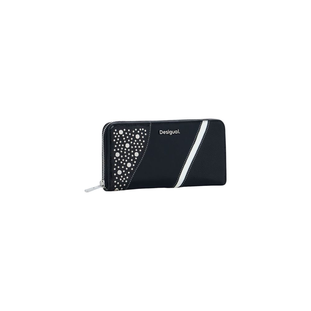 Desigual Black Polyethylene Wallet