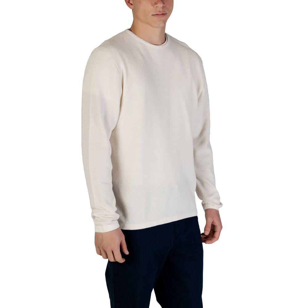 Jack Jones White Cotton T-Shirt