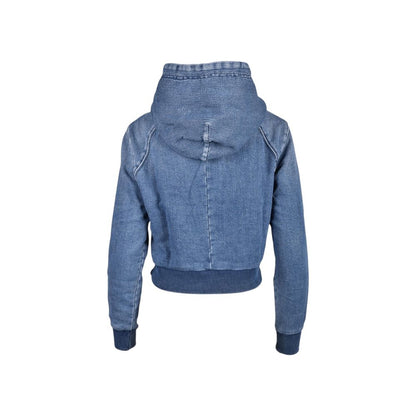 Diesel Blue Cotton Sweater