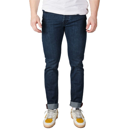 Tramarossa Blue Cotton Jeans & Pant