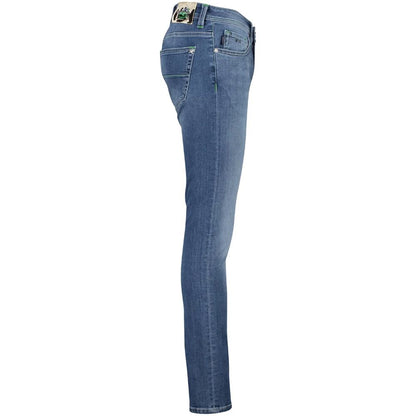 Tramarossa Blue Cotton Jeans & Pant