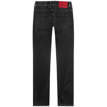 Tramarossa Black Cotton Jeans & Pant