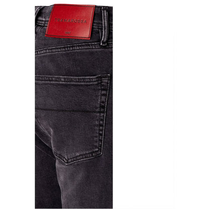 Tramarossa Black Cotton Jeans & Pant