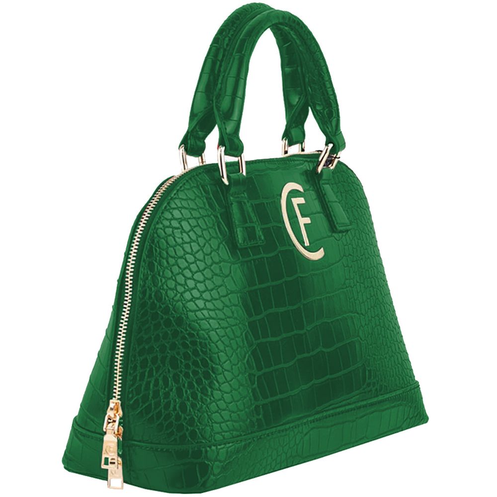 CRISTINAEFFE Green Polyethylene Handbag