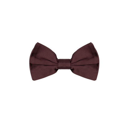 Dolce &amp; Gabbana Burgundy Silkeslips &amp; Bowty