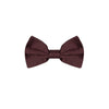 Dolce & Gabbana Burgundy Silkeslips & Bowty