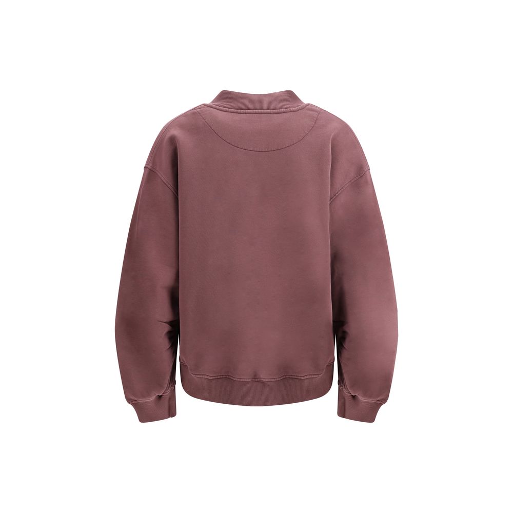 Attico V-hals cropped sweatshirt