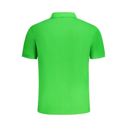 North Sails Green Cotton Men Polo Shirt