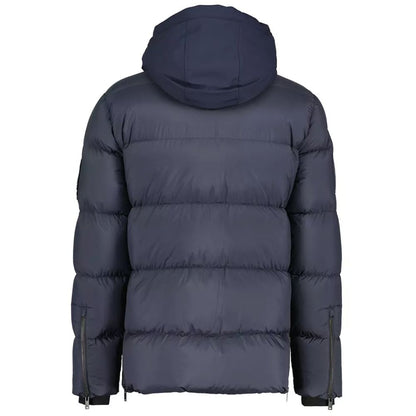 Moose Knuckles Blå Nylonjakke