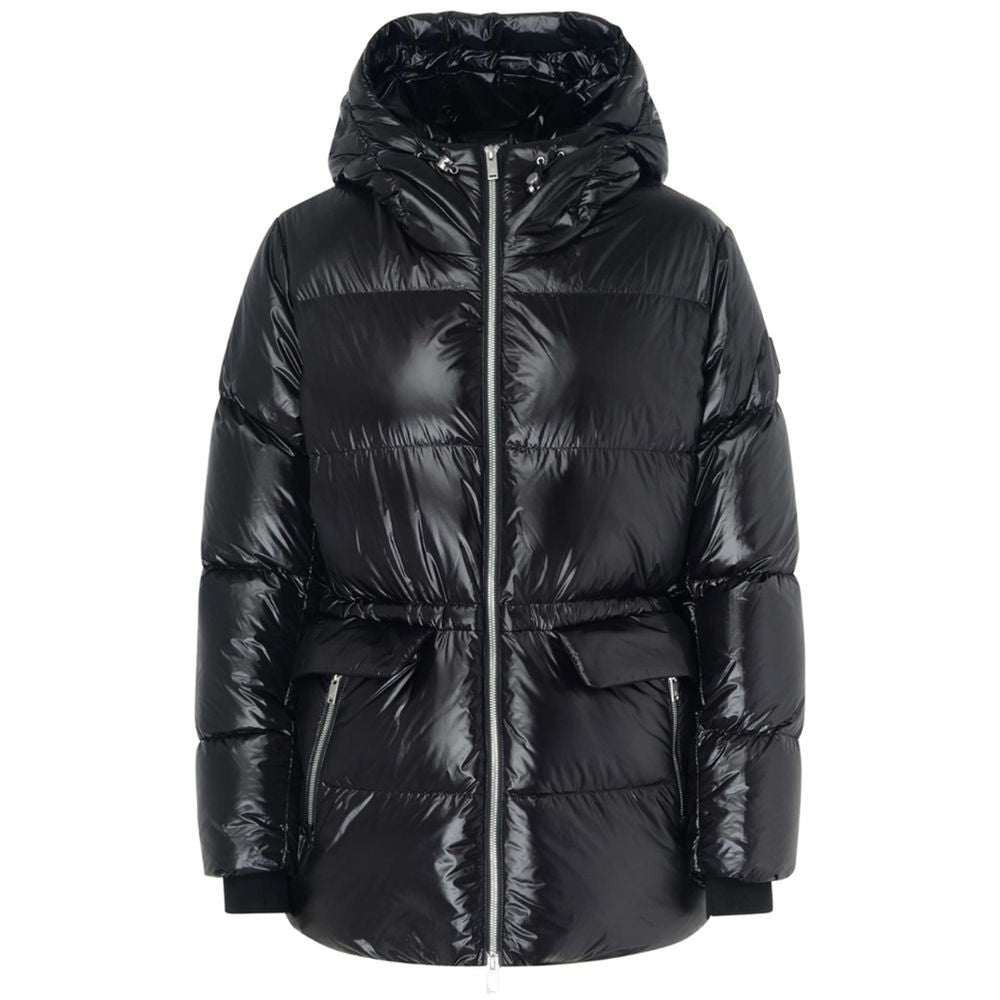 Moose Knuckles Black Nylon Jackets & Coat