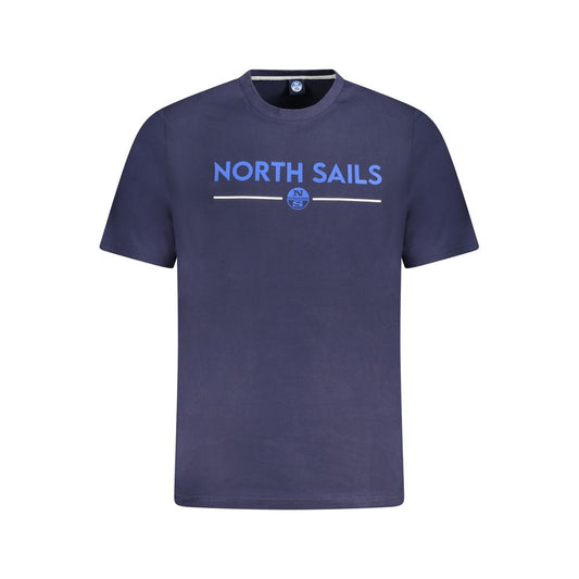 North Sails blå bomuld herre T-shirt