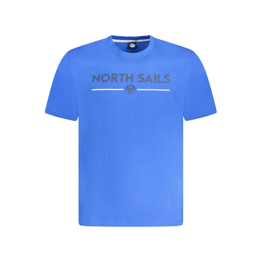 North Sails blå bomuld herre T-shirt