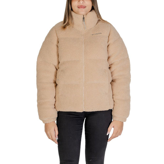 Columbia Beige Nylon Jackets & Coat