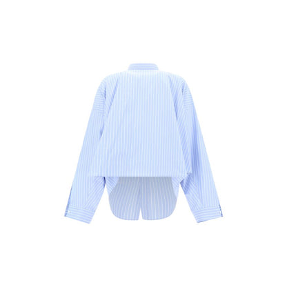 Balenciaga asymmetrisk skjorte