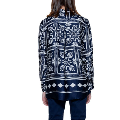 Street One Blue Viscose Sweater