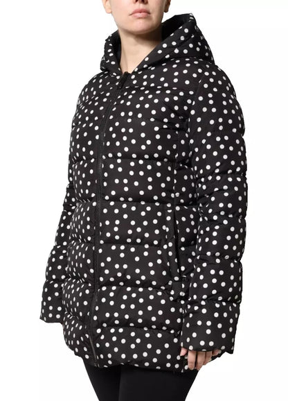 Dolce &amp; Gabbana Elegant Sort Hættetrøje med Lynlås