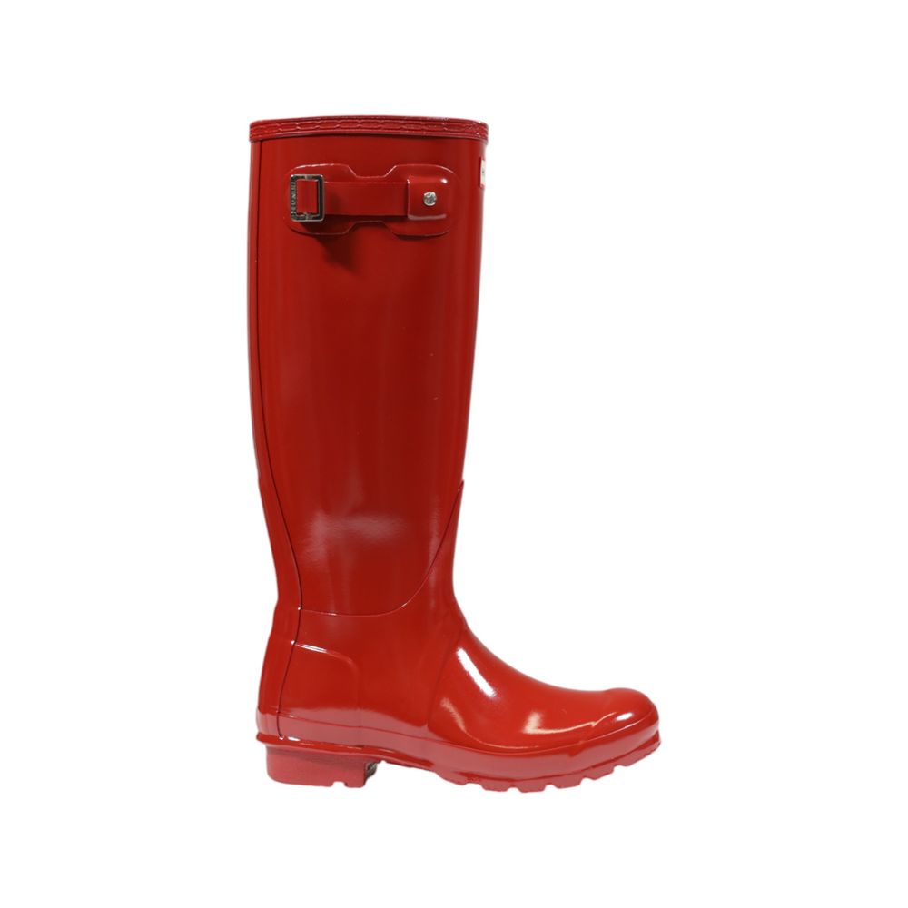 Hunter Red Recycled Polyester Boot