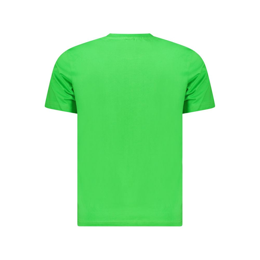 North Sails Green Cotton Men T-Shirt