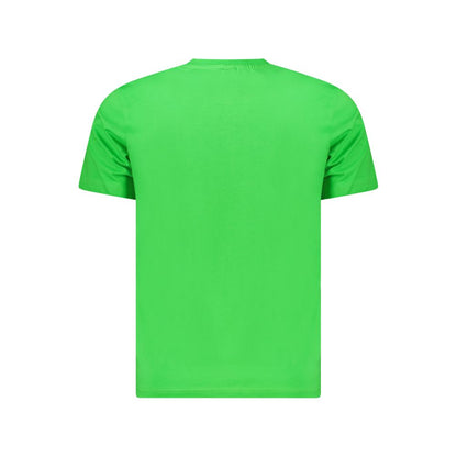 North Sails Green Cotton Men T-Shirt