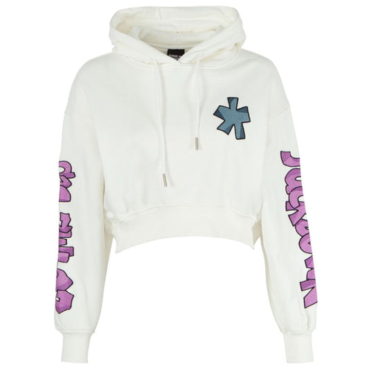 Comme Des Fuckdown Hvid Bomuldssweater