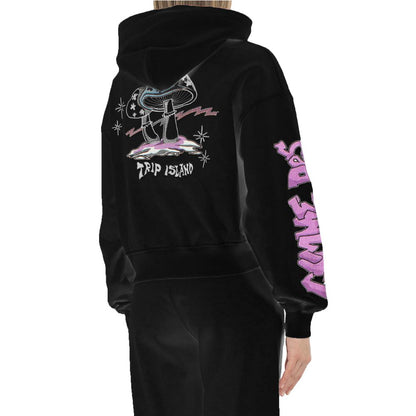 Comme Des Fuckdown Sort Bomuldssweater