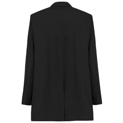 People Of Shibuya Black Recycled Polyester Men Trench