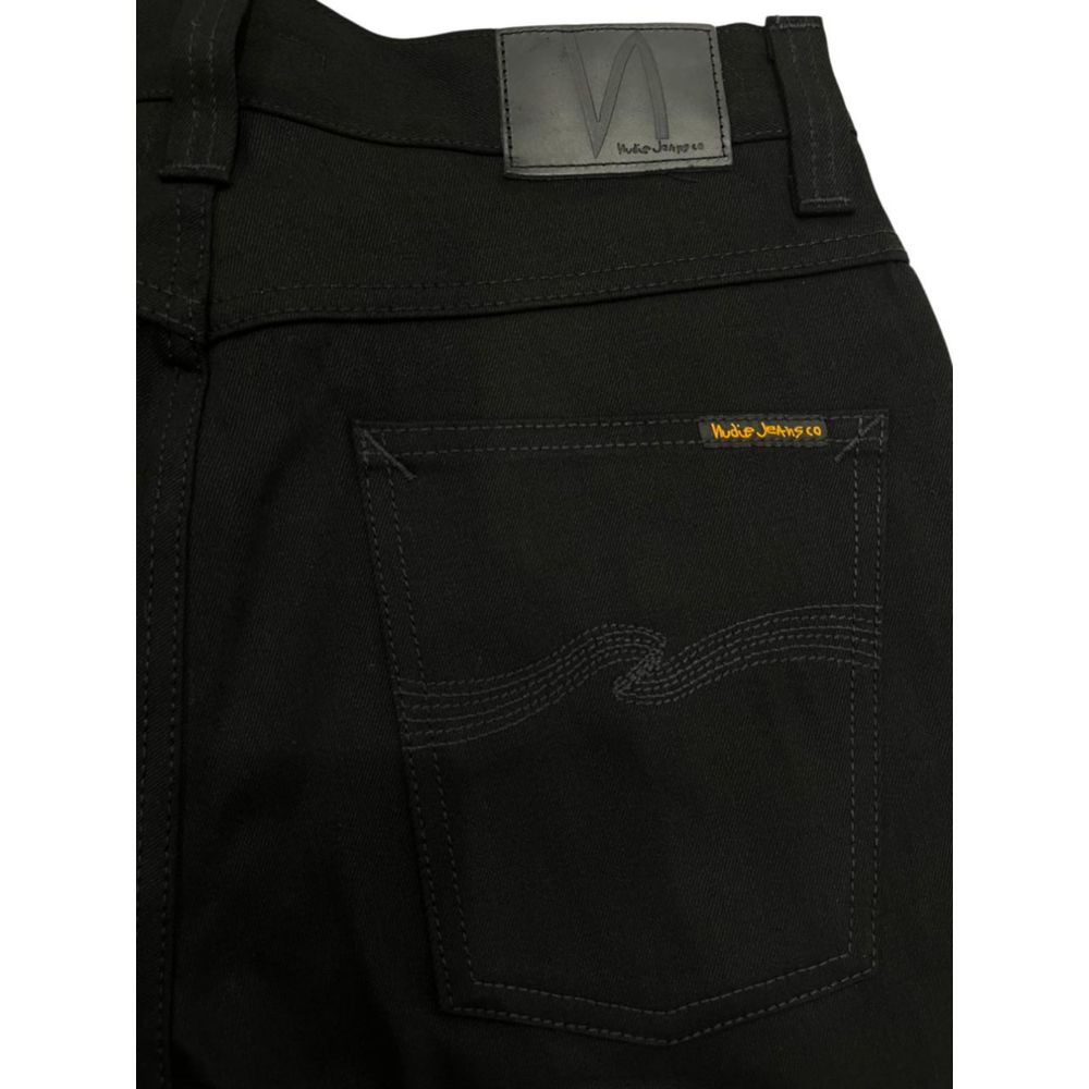 Nudie Jeans Sorte Bomuld Herrejeans