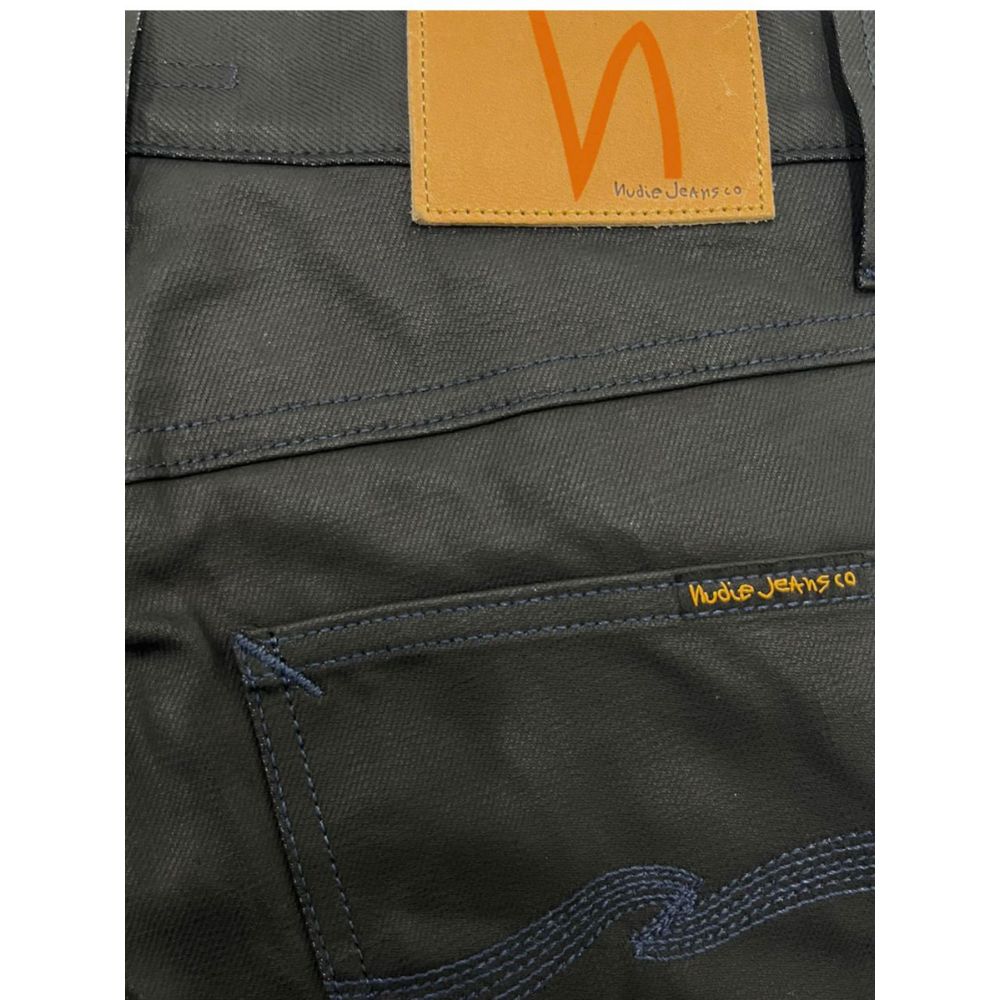 Nudie Jeans Sorte Bomuld Herrejeans