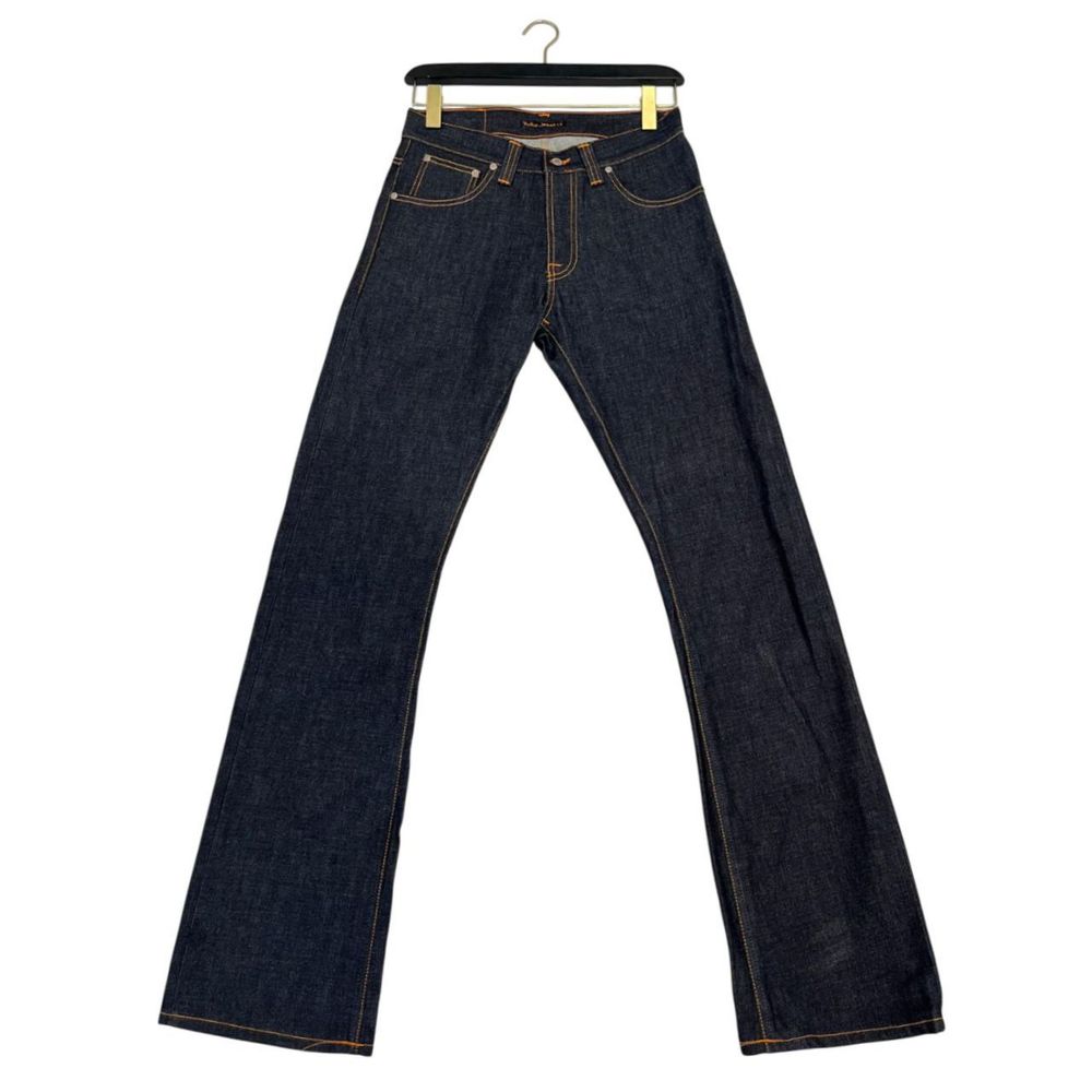 Nudie Jeans Blå Bomuld Herrejeans
