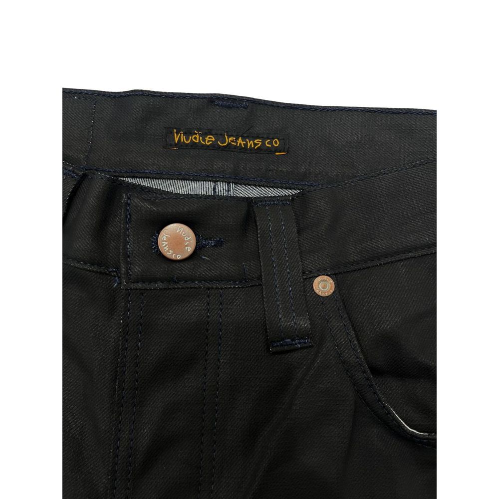 Nudie Jeans Sorte Bomuld Herrejeans