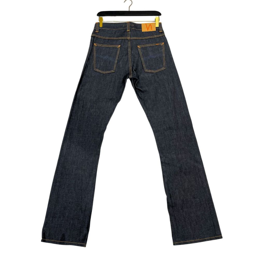 Nudie Jeans Blå Bomuld Herrejeans