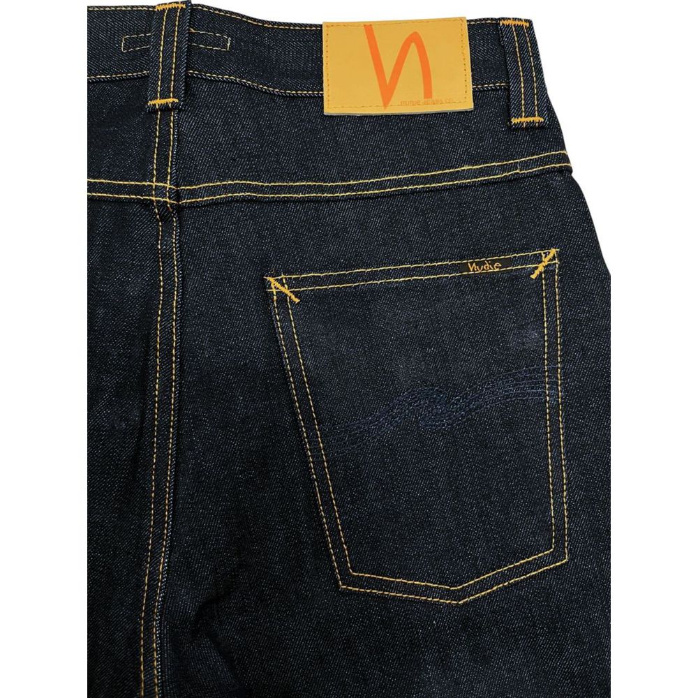 Nudie Jeans Blå Bomuld Herrejeans
