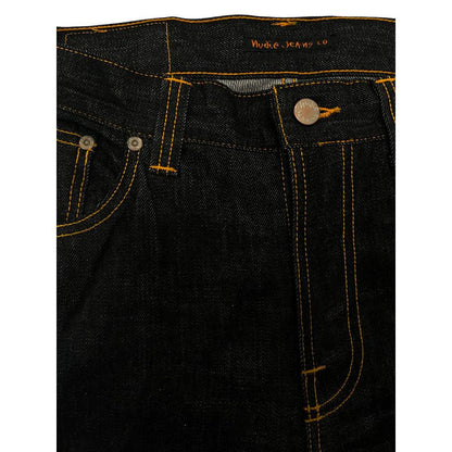 Nudie Jeans Sorte Bomuld Herrejeans