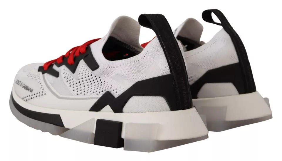Dolce &amp; Gabbana Hvide SORRENTO Sport Stretch Herresko Sneakers