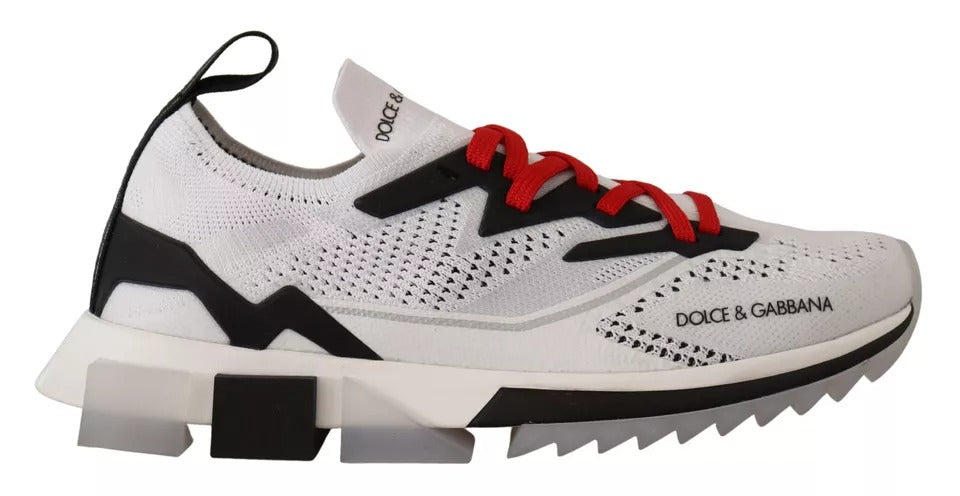 Dolce &amp; Gabbana Hvide SORRENTO Sport Stretch Herresko Sneakers