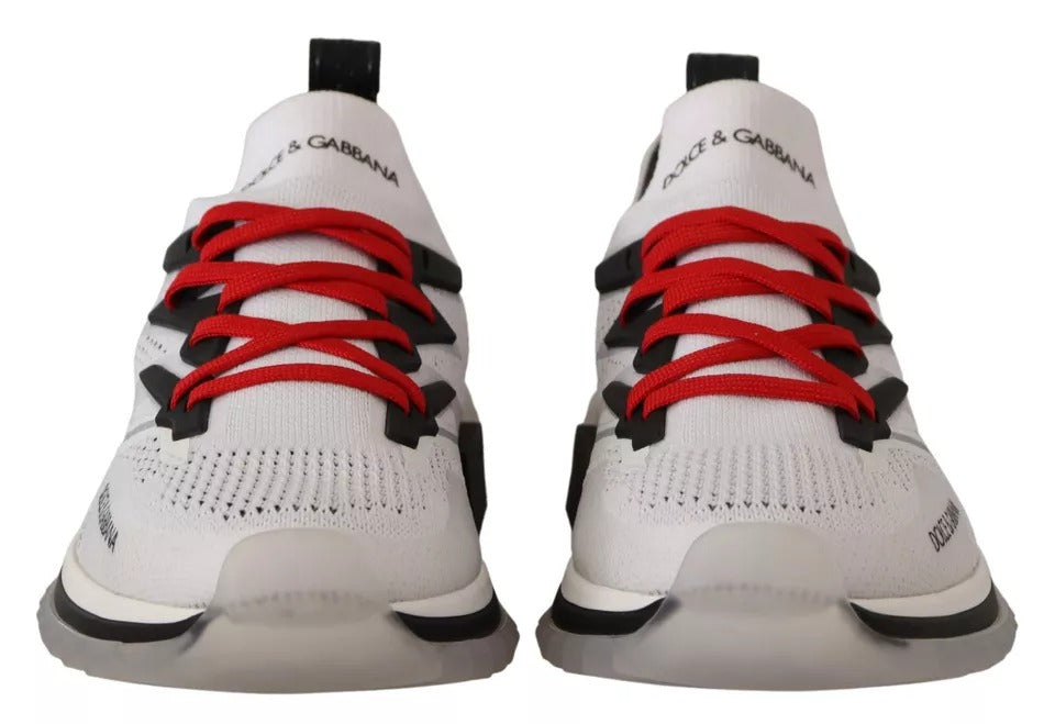 Dolce &amp; Gabbana Hvide SORRENTO Sport Stretch Herresko Sneakers