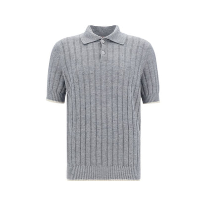 Brunello Cucinelli Ribbet Poloshirt