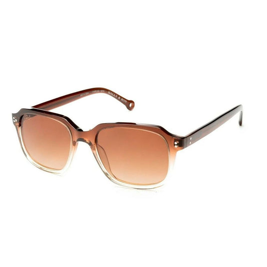 Hally&Son Brown Acetate Sunglasses