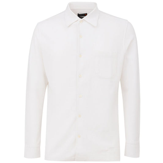 Corneliani White Cotton Shirt