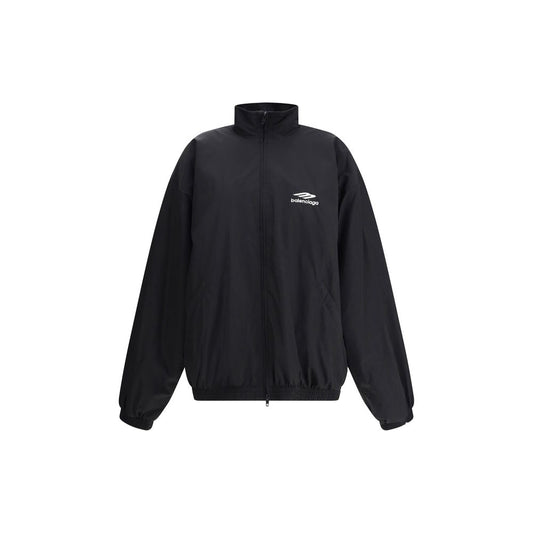 Balenciaga jakke med imiteret pelsfor
